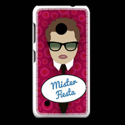 Coque Nokia Lumia 530 Mister Fiesta Chatain