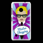 Coque Nokia Lumia 530 Mister Shopping Blond