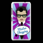 Coque Nokia Lumia 530 Mister Shopping Brun