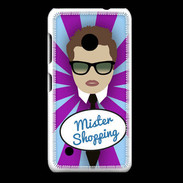 Coque Nokia Lumia 530 Mister Shopping Chatain