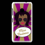 Coque Nokia Lumia 530 Miss business Black