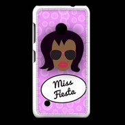 Coque Nokia Lumia 530 Miss Fiesta Black