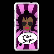 Coque Nokia Lumia 530 Miss Cougar Black