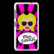 Coque Nokia Lumia 530 Miss Swag Blonde