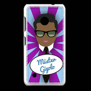 Coque Nokia Lumia 530 Mister Gigolo Black
