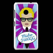 Coque Nokia Lumia 530 Mister Swag Blond