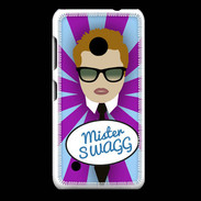 Coque Nokia Lumia 530 Mister Swag Roux