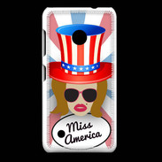 Coque Nokia Lumia 530 Miss USA Rousse