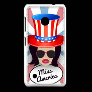 Coque Nokia Lumia 530 Miss USA Brune