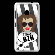 Coque Nokia Lumia 530 Miss Bretagne Chatain