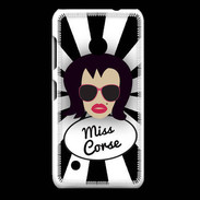 Coque Nokia Lumia 530 Miss Corse Brune