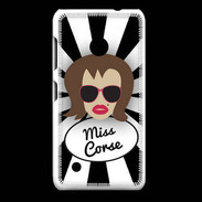 Coque Nokia Lumia 530 Miss Corse Chatain