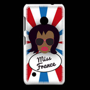 Coque Nokia Lumia 530 Miss France Black