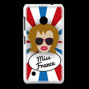 Coque Nokia Lumia 530 Miss France Rousse