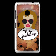 Coque Nokia Lumia 530 Miss Guadeloupe Rousse