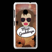 Coque Nokia Lumia 530 Miss Guadeloupe Chatain