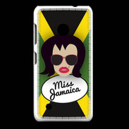 Coque Nokia Lumia 530 Miss Jamaica Brune