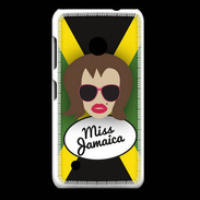 Coque Nokia Lumia 530 Miss Jamaica Chatain