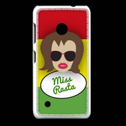 Coque Nokia Lumia 530 Miss Rasta Chatain
