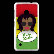 Coque Nokia Lumia 530 Miss Rasta Black