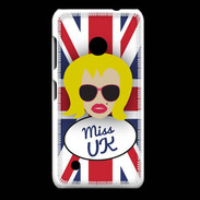 Coque Nokia Lumia 530 Miss UK Blonde