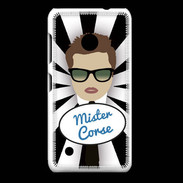 Coque Nokia Lumia 530 Mister Corse Chatain