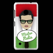 Coque Nokia Lumia 530 Mister Italie Brun