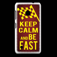 Coque Nokia Lumia 530 Keep Calm and Be Fast Rouge