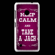 Coque Nokia Lumia 530 Keep Calm and Take Jack Rose