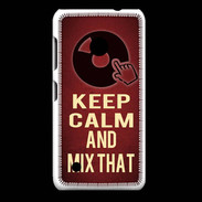 Coque Nokia Lumia 530 Keep Calm and Mix That Rouge