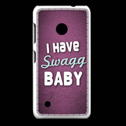 Coque Nokia Lumia 530 I have Swag Rose ZG