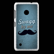 Coque Nokia Lumia 530 Swag by Me Bleu ZG
