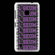 Coque Nokia Lumia 530 L'seum violet