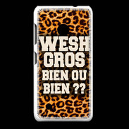 Coque Nokia Lumia 530 Wesh Gros Léopard