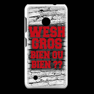 Coque Nokia Lumia 530 Wesh Gros Rouge