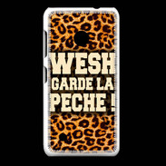 Coque Nokia Lumia 530 Wesh garde la pèche Léopard