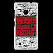 Coque Nokia Lumia 530 Wesh garde la pèche Rouge