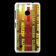 Coque Nokia Lumia 530 Wesh Vert Jaune Sun