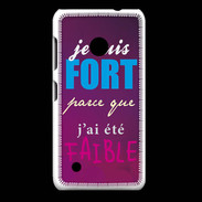 Coque Nokia Lumia 530 Fort et faible ZG