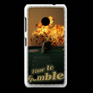 Coque Nokia Lumia 530 Poker flamme