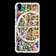 Coque HTC Desire Eye Symbole de la paix Imagine