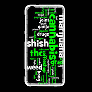 Coque HTC Desire Eye Cannabis Tag