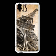 Coque HTC Desire Eye Tour Eiffel vertigineuse vintage