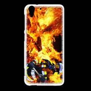 Coque HTC Desire Eye Pompier soldat du feu