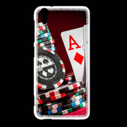 Coque HTC Desire Eye Paire d'As au poker