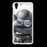 Coque HTC Desire Eye Casque de moto vintage