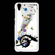 Coque HTC Desire Eye Farandole de notes de musique 1