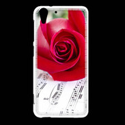 Coque HTC Desire Eye La musique en rose