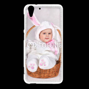 Coque HTC Desire Eye Bébé dans un panier