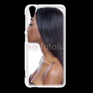 Coque HTC Desire Eye Femme metisse noire 2